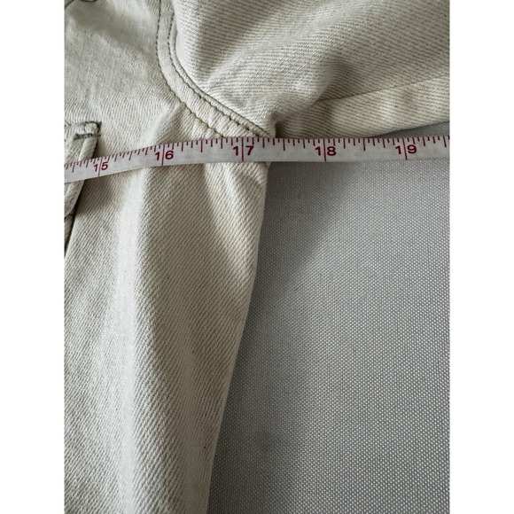 VTG Y2K Jean Denim Trucker Jacket Small Old Navy Retro 90s Beaded Embroidered - Picture 11 of 15